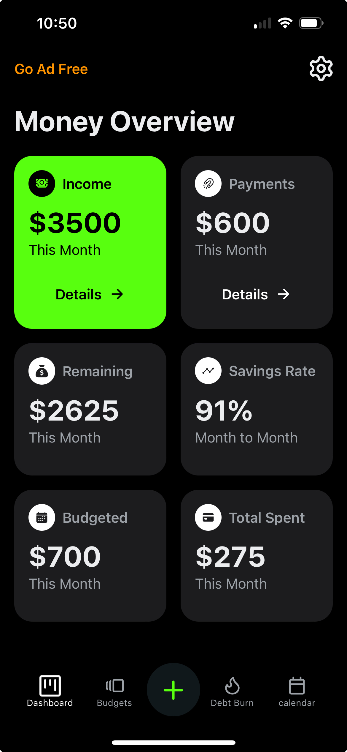 BRN: Budget & Debt Planner